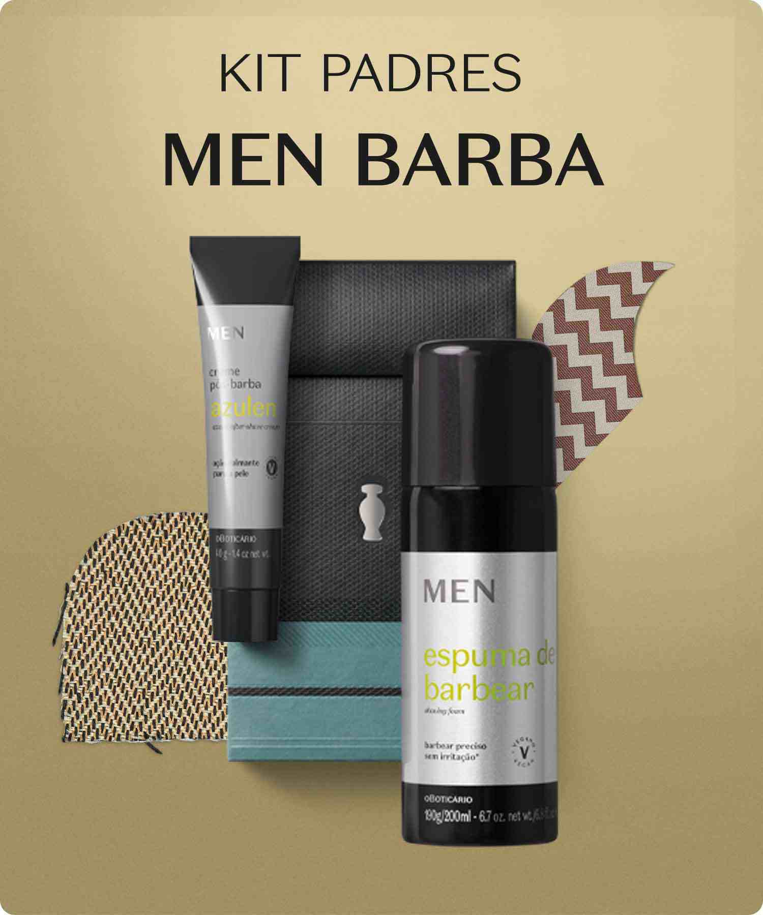¡Sorprende a un papá que cuida los detalles! Los kits de cuidado personal para hombres con barba o bigote no fallan. Le dan lo mejor a su piel.