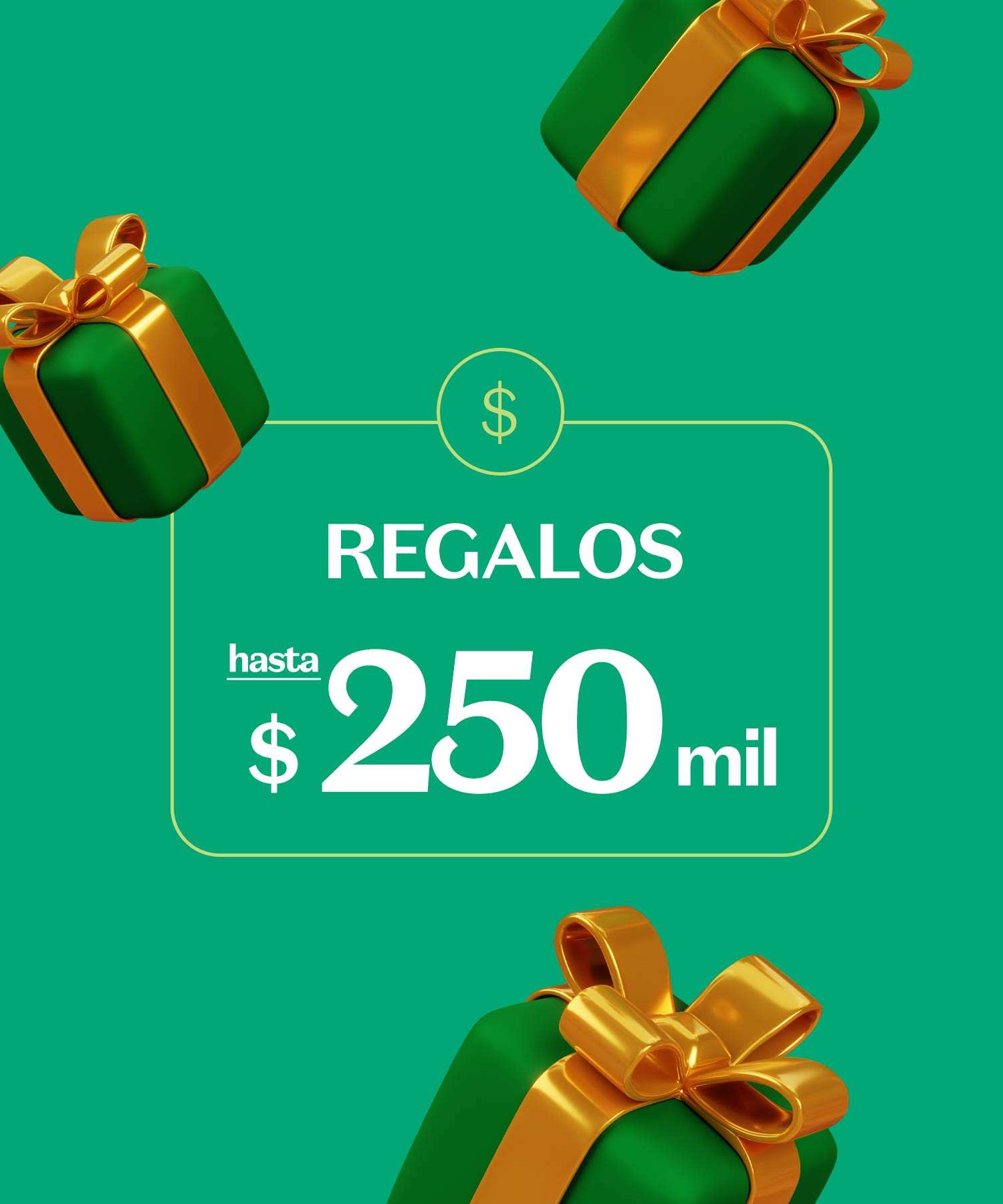 Regalos de belleza hasta 250 mil